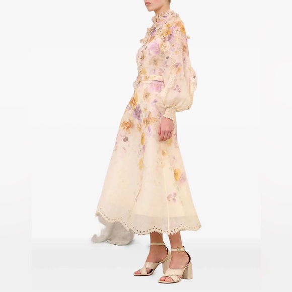 NWT Zimmermann Linen Blend Memento Blouse and Skirt Set - Picture 2 of 16